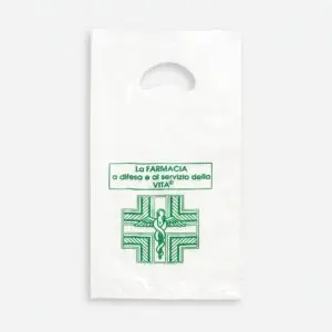 Shopper Farmacia Manico a Fagiolo