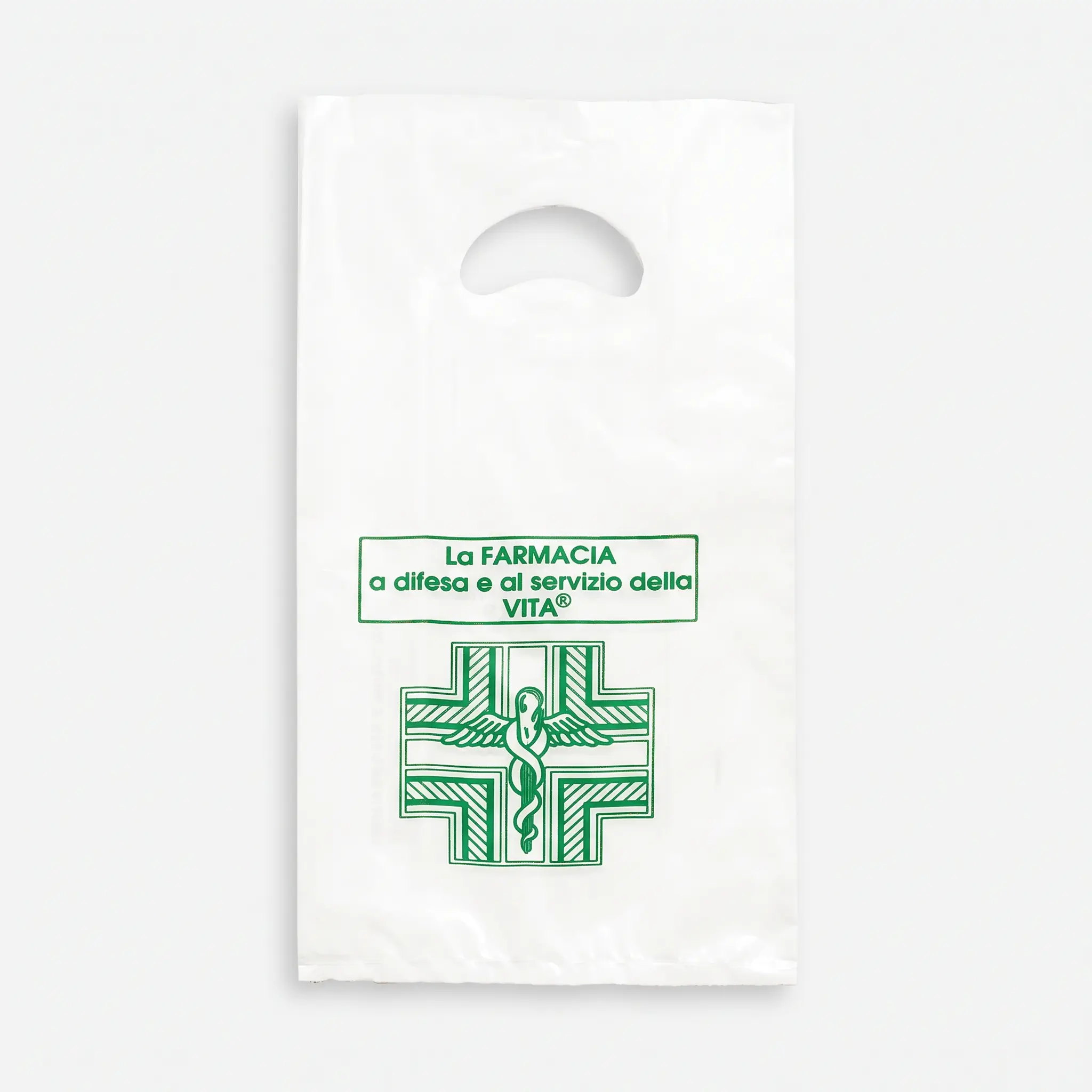 Shopper Farmacia Manico a Fagiolo